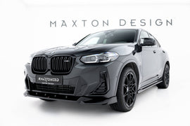 Set di Splitter BMW X4 G02 Facelift M-Pack — vista d'insieme