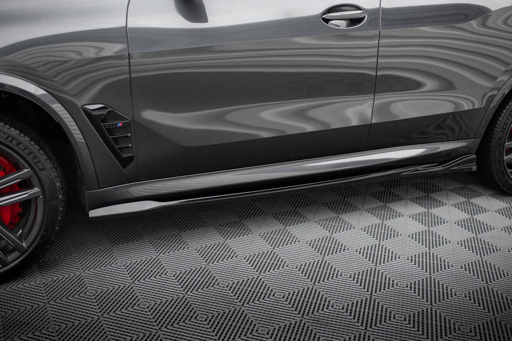 Set di Splitter BMW X5 M F95 Facelift — vista dall'alto