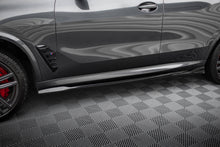 Carica l'immagine nel visualizzatore di Gallery, Set di Splitter BMW X5 M F95 Facelift — vista dall'alto