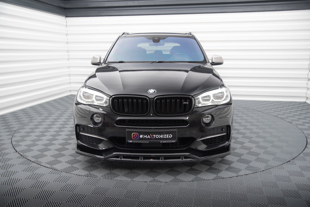 Set di Splitter BMW X5 F15 M-Pack — vista angolata