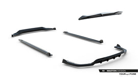 Set di Splitter Maxton Design compatibile con BMW X5 G05 M-Pack — dettaglio del profilo