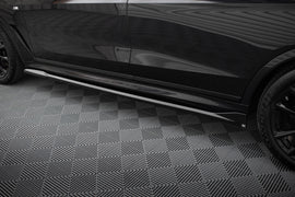 Set di Splitter Maxton Design compatibile con BMW X7 G07 Facelift M-Pack — vista d'insieme