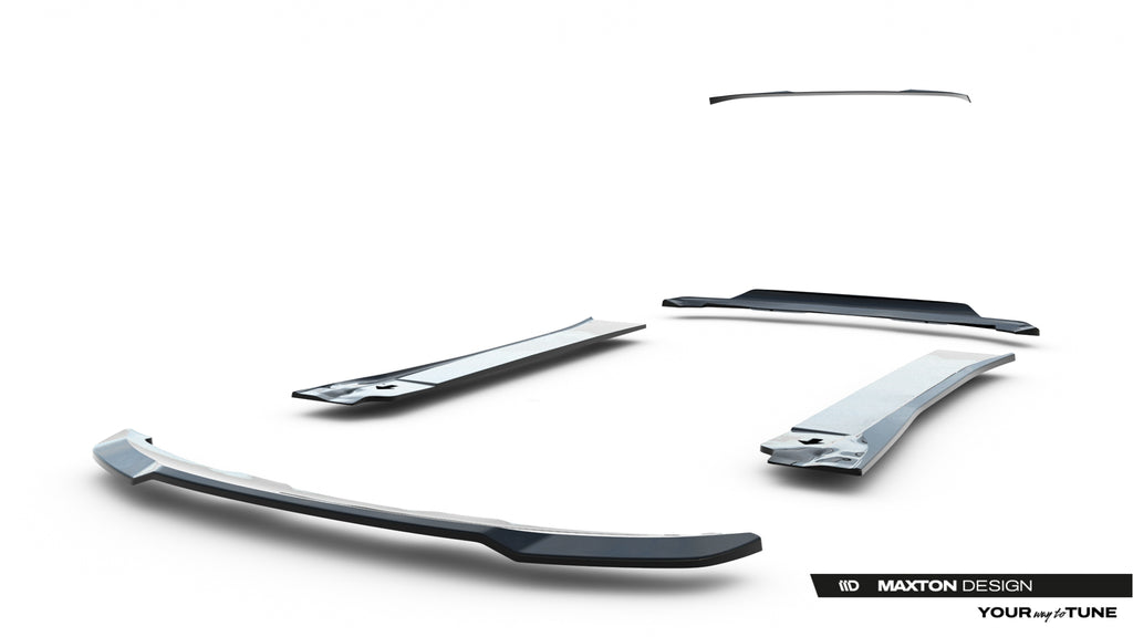 Set di Splitter BMW i3 Mk1 Facelift — dettaglio del fissaggio