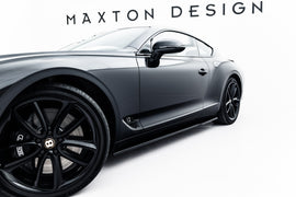 Set di Splitter Bentley Continental GT Coupé Mk3 — dettaglio del profilo