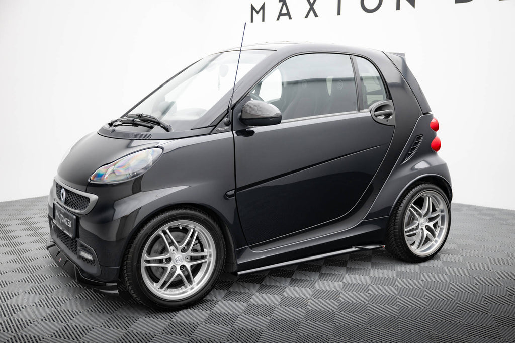 Set di Splitter Brabus Smart Fortwo C451 Facelift — vista frontale