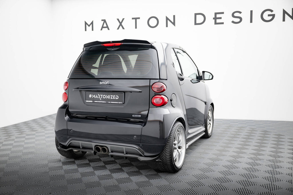Set di Splitter Brabus Smart Fortwo C451 Facelift — vista posteriore