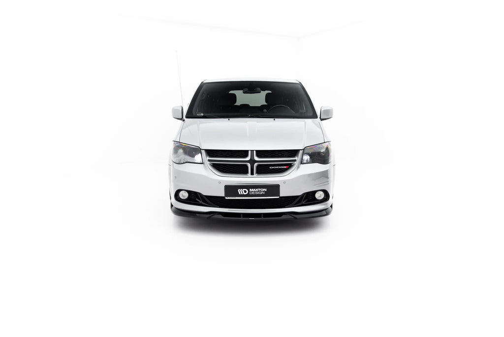 Set di Splitter Dodge Grand Caravan Mk5 Facelift — vista frontale