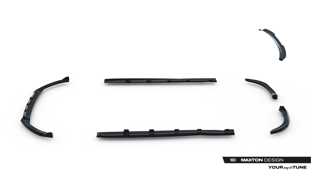 Set di Splitter Ford Focus ST Mk3 Facelift — dettaglio del profilo