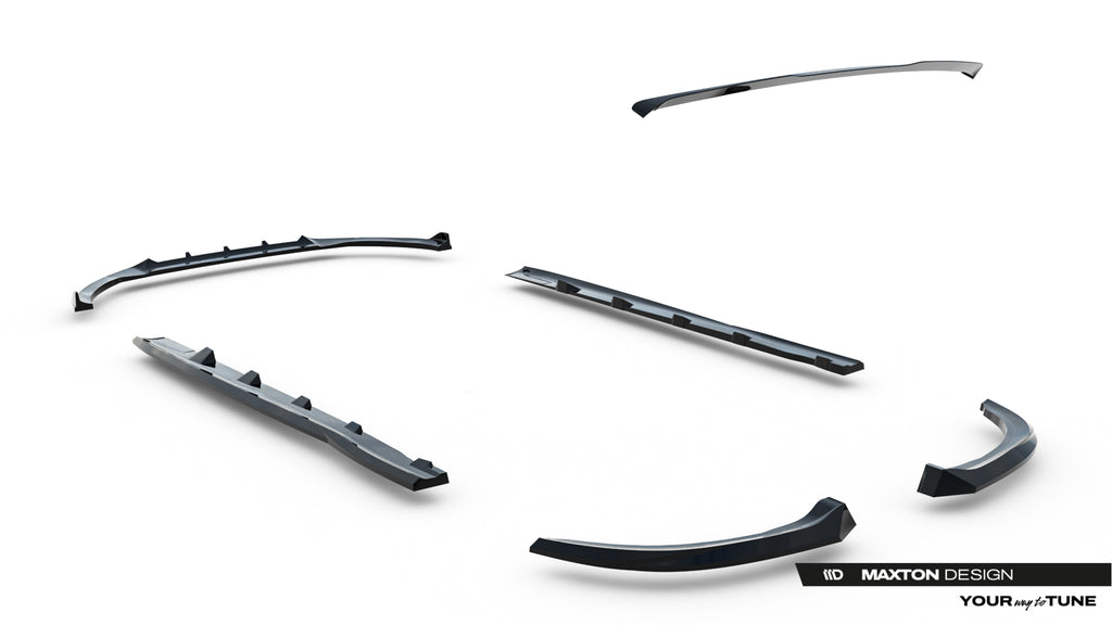 Set di Splitter Ford Focus ST Mk3 Facelift — particolare del bordo