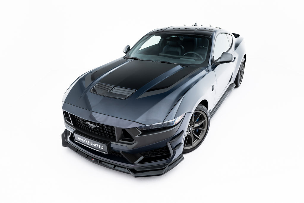 Set di Splitter Ford Mustang Mk7 Dark Horse — particolare della finitura