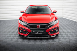 Set di Splitter Honda Civic Mk10 SI — dettaglio del profilo