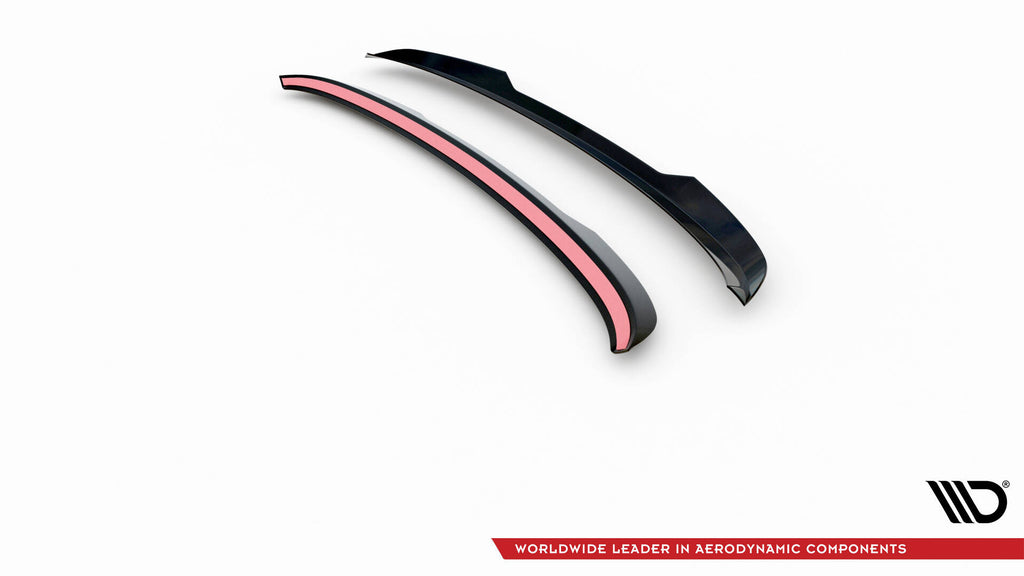 Set di Splitter Hyundai i20 Mk2 Facelift — vista frontale