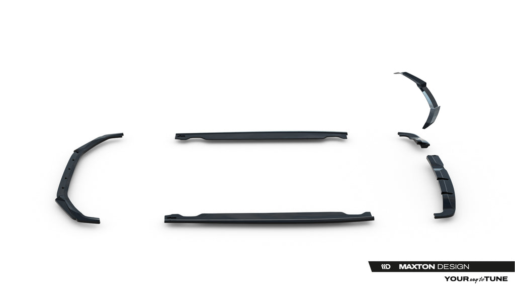 Set di Splitter Hyundai i20 Mk3 — dettaglio del profilo