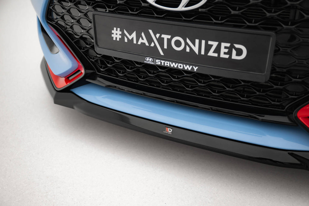 Set di Splitter Hyundai Veloster N Mk2 — vista frontale