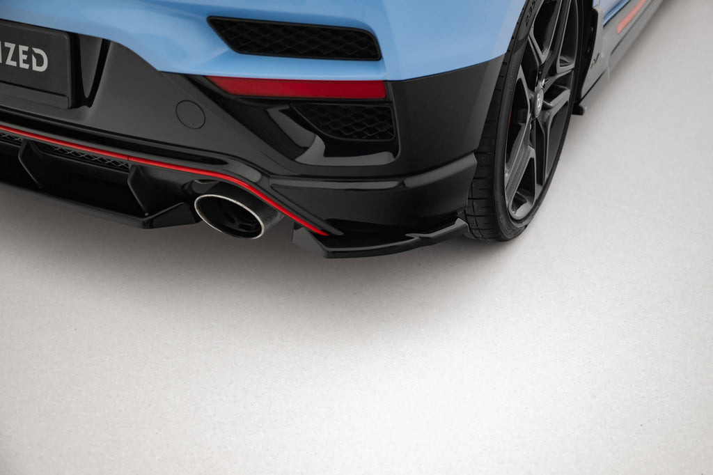 Set di Splitter Hyundai Veloster N Mk2 — dettaglio della superficie