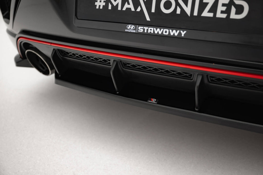 Set di Splitter Hyundai Veloster N Mk2 — vista laterale