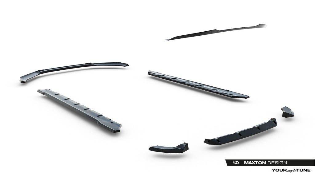 Set di Splitter Hyundai Veloster N Mk2 — dettaglio del fissaggio