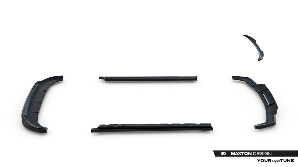 Set di Splitter Jaecoo 7 Mk1 — vista frontale