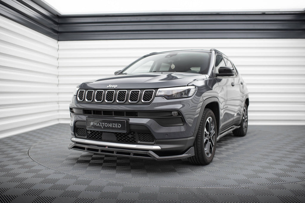 Set di Splitter Jeep Compass Mk2 Facelift Limited — dettaglio del profilo