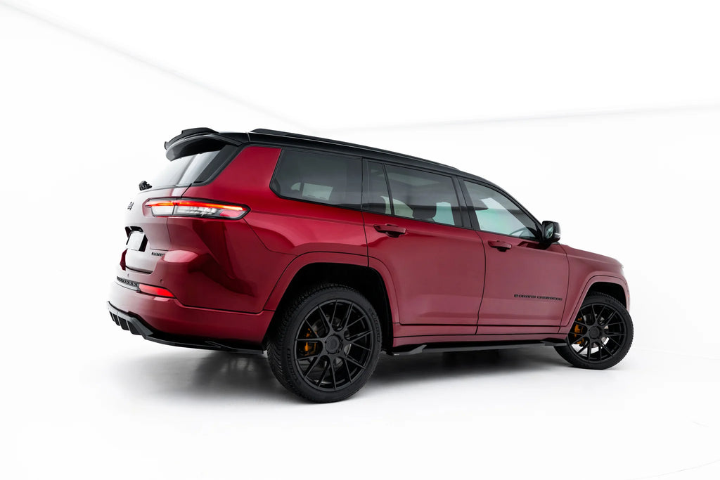 Set di Splitter Jeep Grand Cherokee L Mk5 — dettaglio della superficie