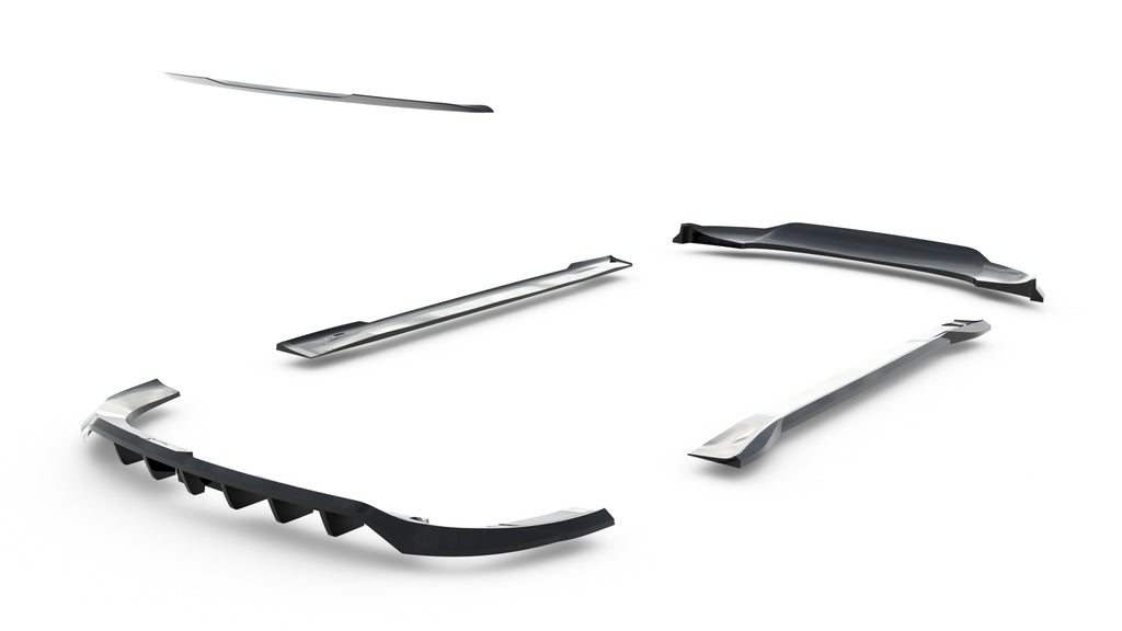 Set di Splitter Jeep Grand Cherokee Mk5 — vista d'insieme