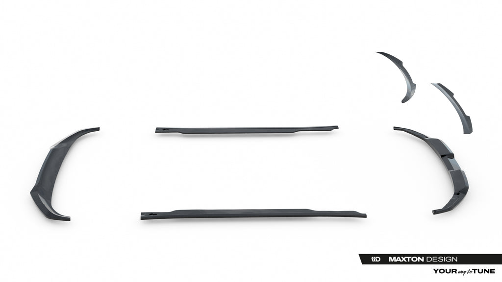 Set di Splitter Kia EV6 Mk1 GT-Line — dettaglio del profilo