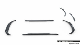 Set di Splitter Kia EV6 Mk1 GT-Line — dettaglio del profilo