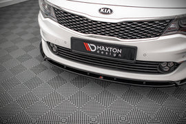 Set di Splitter Kia Optima Mk4 — dettaglio del profilo