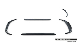 Set di Splitter Kia Sportage Mk5 GT-Line — dettaglio del profilo