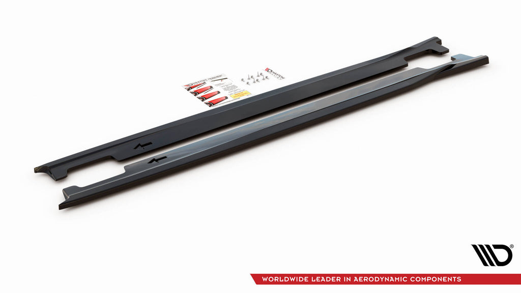 Set di Splitter Kia XCeed Mk1 — vista angolata