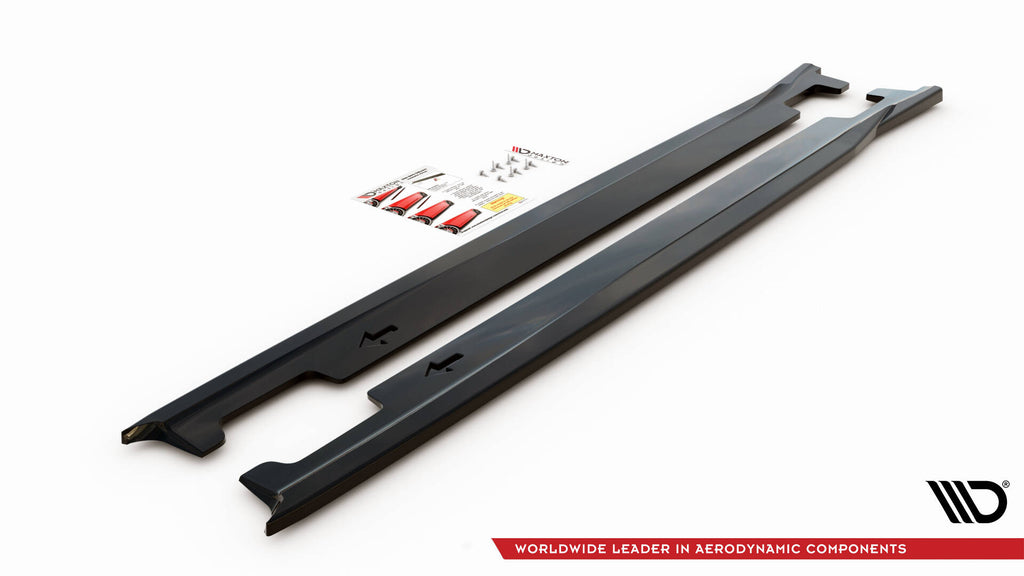 Set di Splitter Kia XCeed Mk1 — particolare del bordo