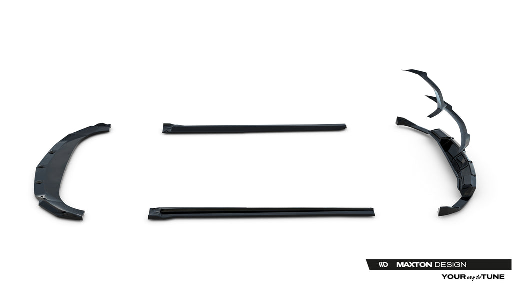 Set di Splitter Lamborghini Urus Mk1 — particolare della finitura