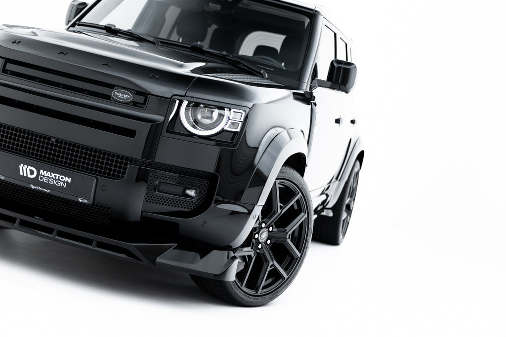 Set di Splitter Land Rover Defender 110 Mk4 — particolare della finitura