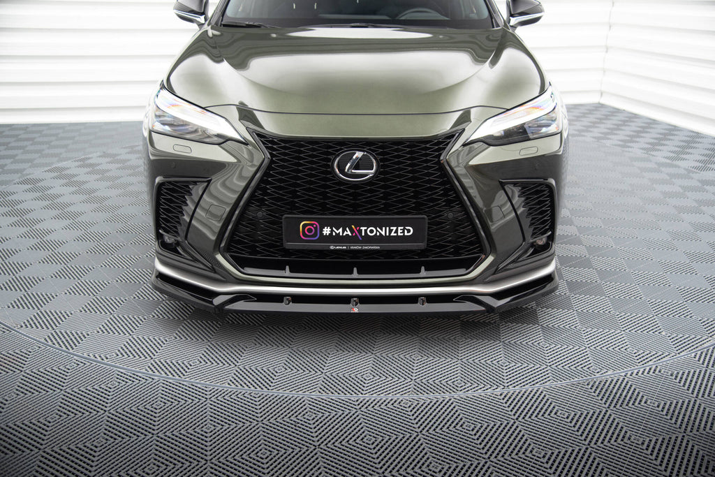 Set di Splitter Lexus NX Mk2 F-Sport — dettaglio del profilo