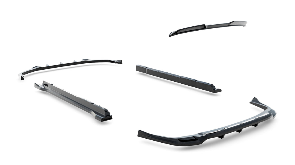 Set di Splitter Lexus NX Mk2 F-Sport — montato sulla vettura