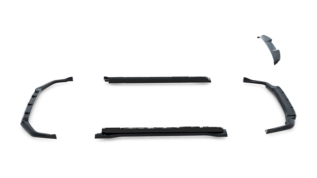 Set di Splitter Lexus NX Mk2 F-Sport — dettaglio del fissaggio