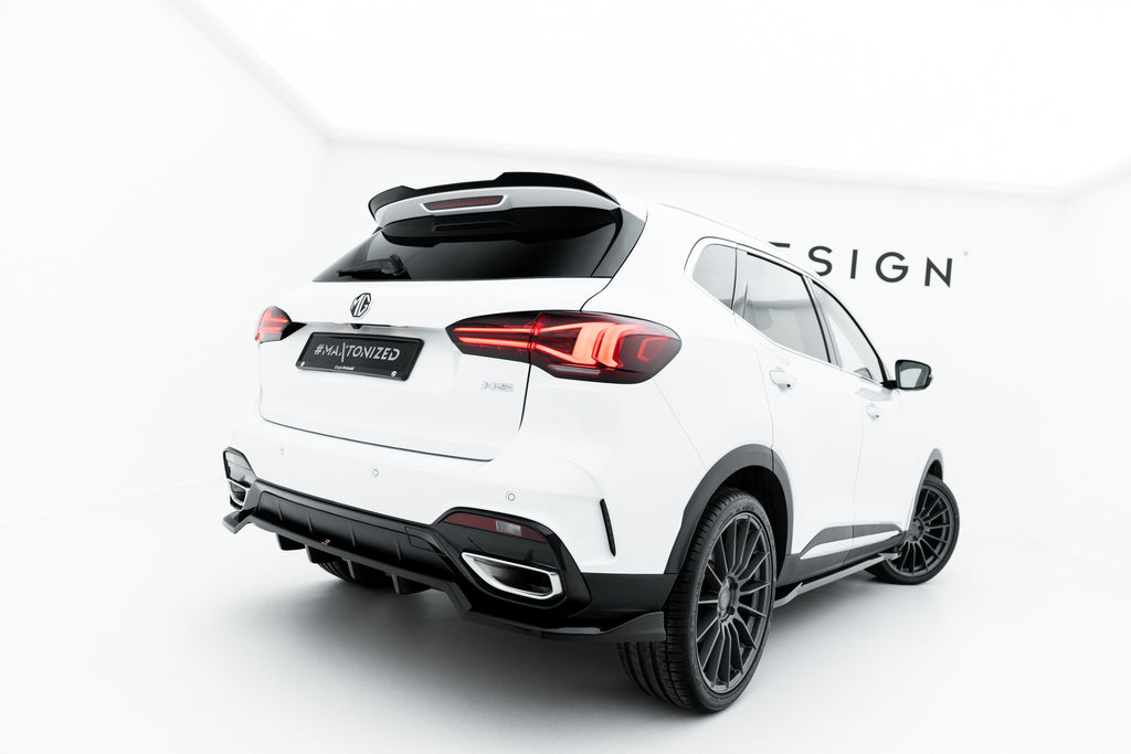 Set di Splitter MG HS Mk1 Facelift — dettaglio della superficie