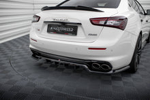 Set di Splitter Maserati Ghibli Mk3 Facelift — vista frontale
