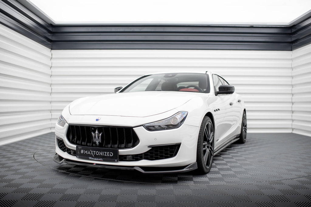 Set di Splitter Maserati Ghibli Mk3 Facelift — montato sulla vettura