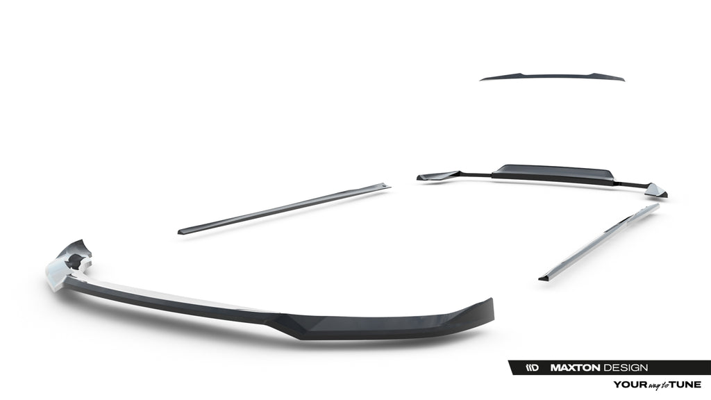 Set di Splitter Maserati Ghibli Mk3 Facelift — particolare della finitura
