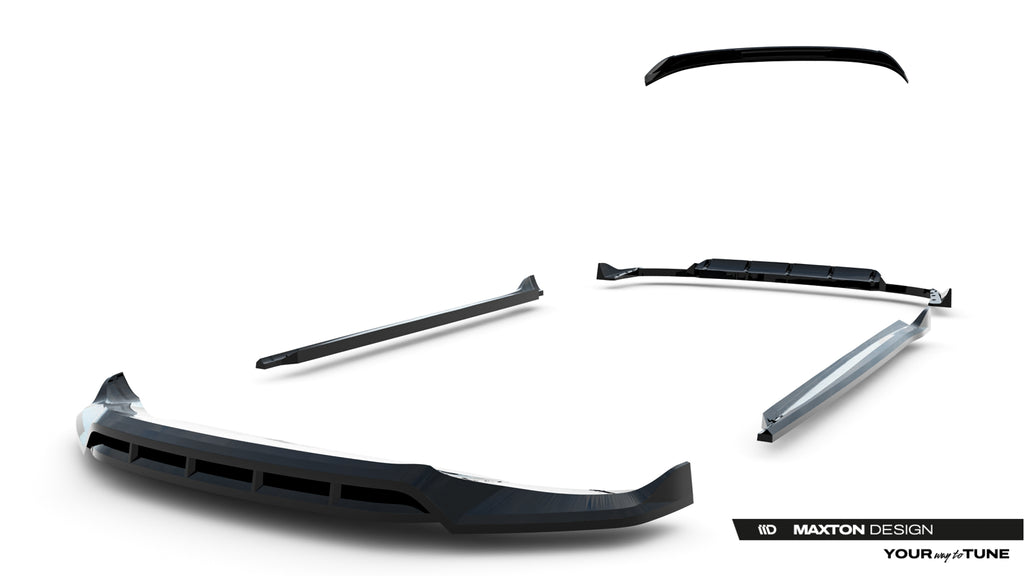 Set di Splitter Maserati Grecale GT / Modena Mk1 — vista d'insieme