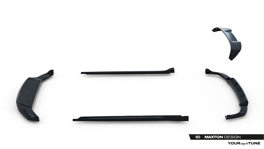 Set di Splitter Maserati Grecale GT / Modena Mk1 — dettaglio del profilo