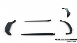 Set di Splitter Maserati Grecale GT / Modena Mk1 — dettaglio del profilo