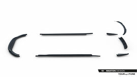 Set di Splitter Maserati Quattroporte Mk6 — dettaglio del profilo