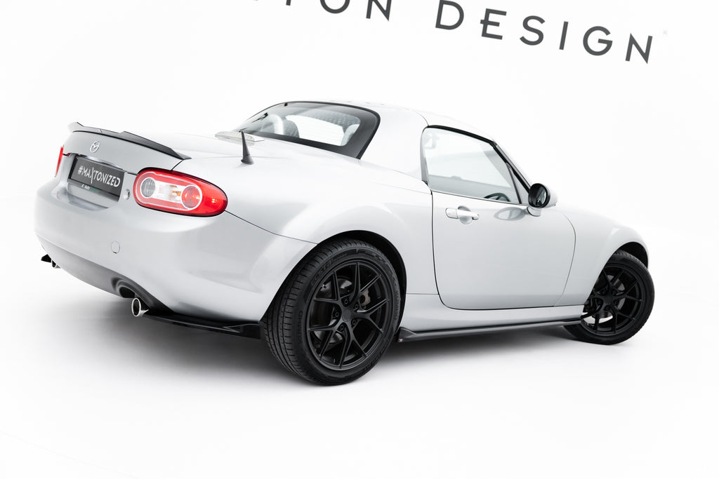 Set di Splitter Mazda MX-5 NC Facelift — dettaglio della superficie