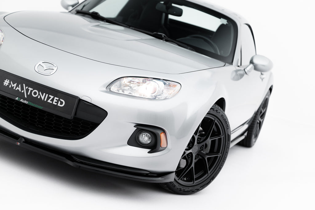 Set di Splitter Mazda MX-5 NC Facelift — dettaglio del profilo