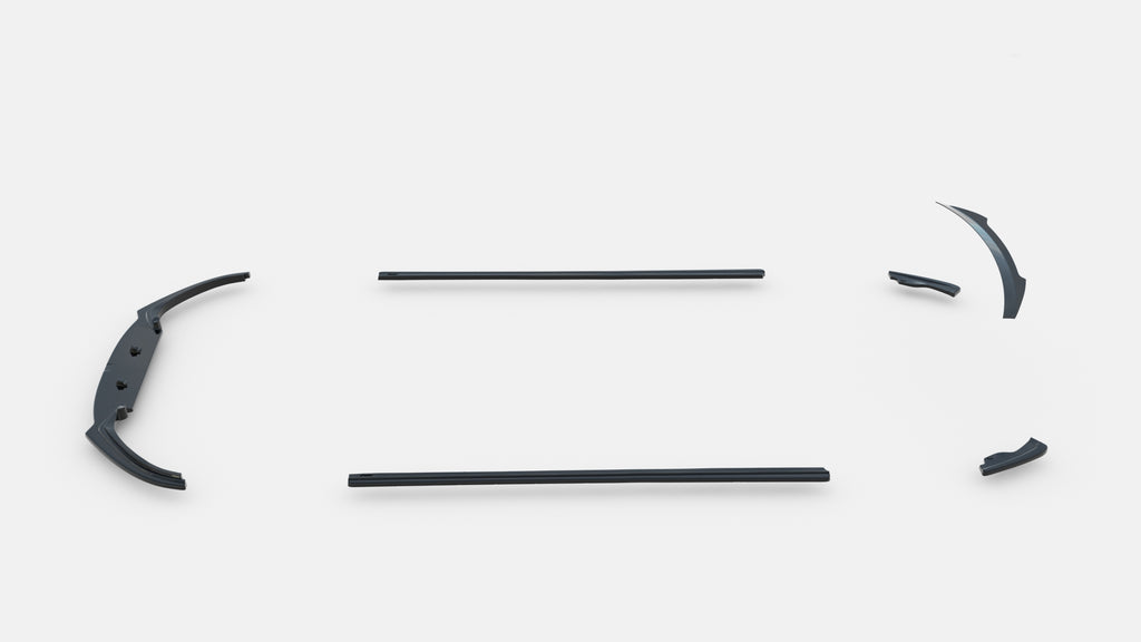 Particolare del lip anteriore montato su Mazda MX-5 ND Mk4