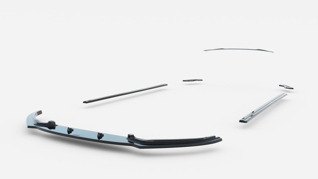 Vista posteriore della Mazda MX-5 ND con kit splitter Maxton