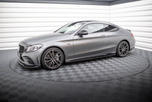 Load image into Gallery viewer, Set di Splitter Mercedes Classe C 43 AMG Coupé C205 Facelift — dettaglio della superficie