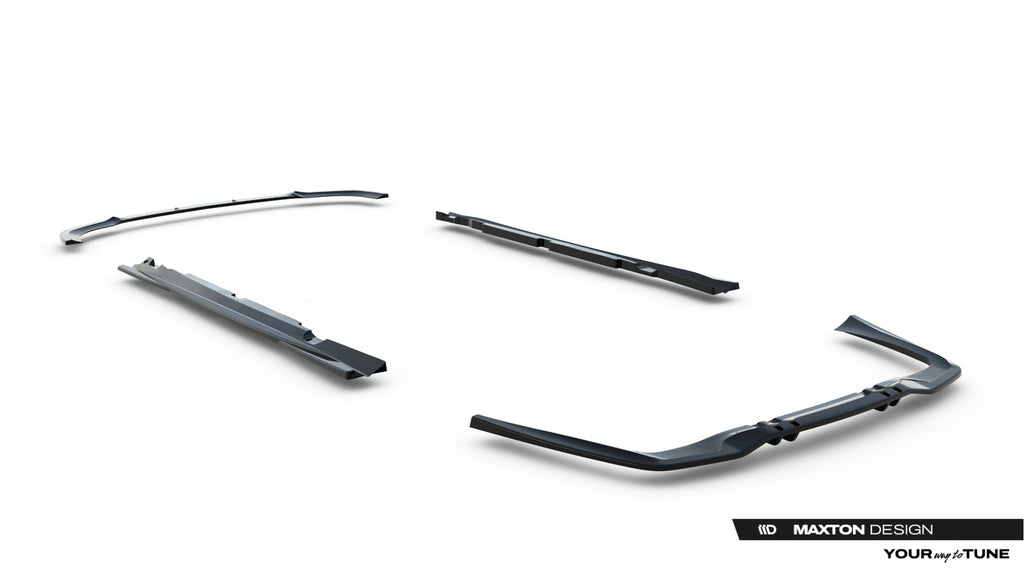 Set di Splitter Mercedes-AMG GT 53 Berlina 4 Porte X290 — vista dall'alto